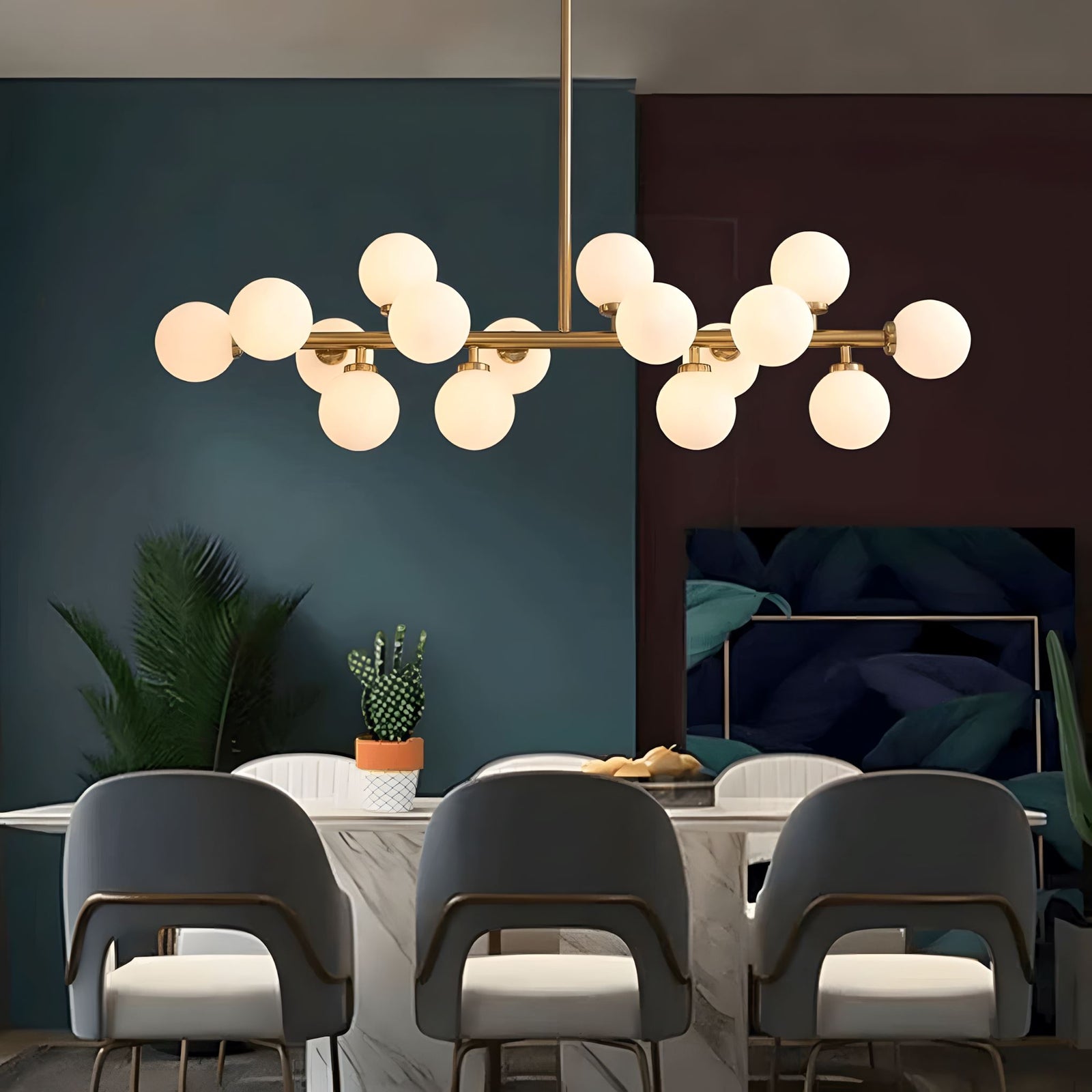 GLASS GLOBES - ZENDUCE - Gold / Warm Light