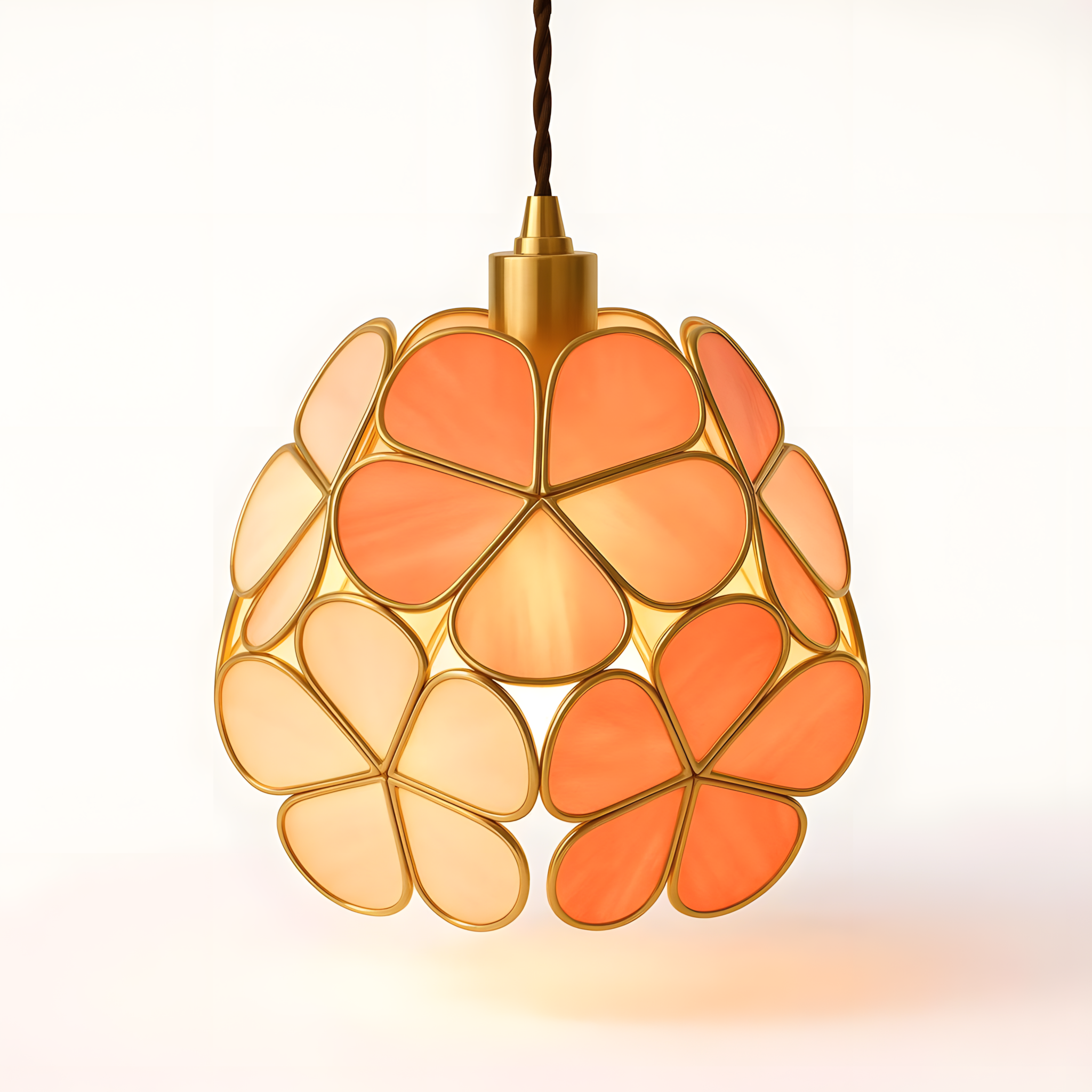 GLASSIA-Flower Pendant Light-ZENDUCE