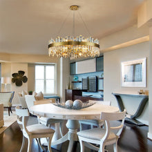GOLDEN ICE-Modern Luxury K9 Crystal Chandelier -ZENDUCE