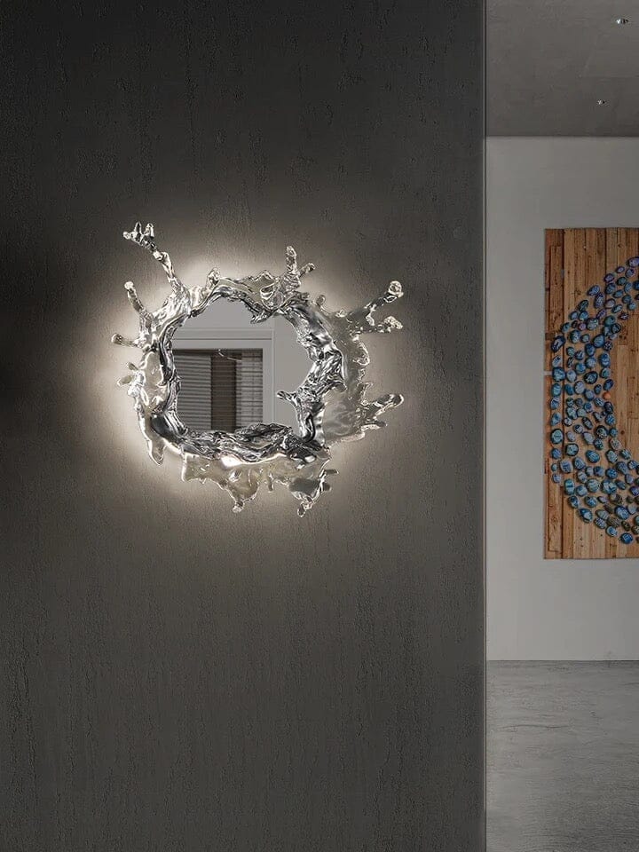GUSH-Water Splash LED Mirror-ZENDUCE