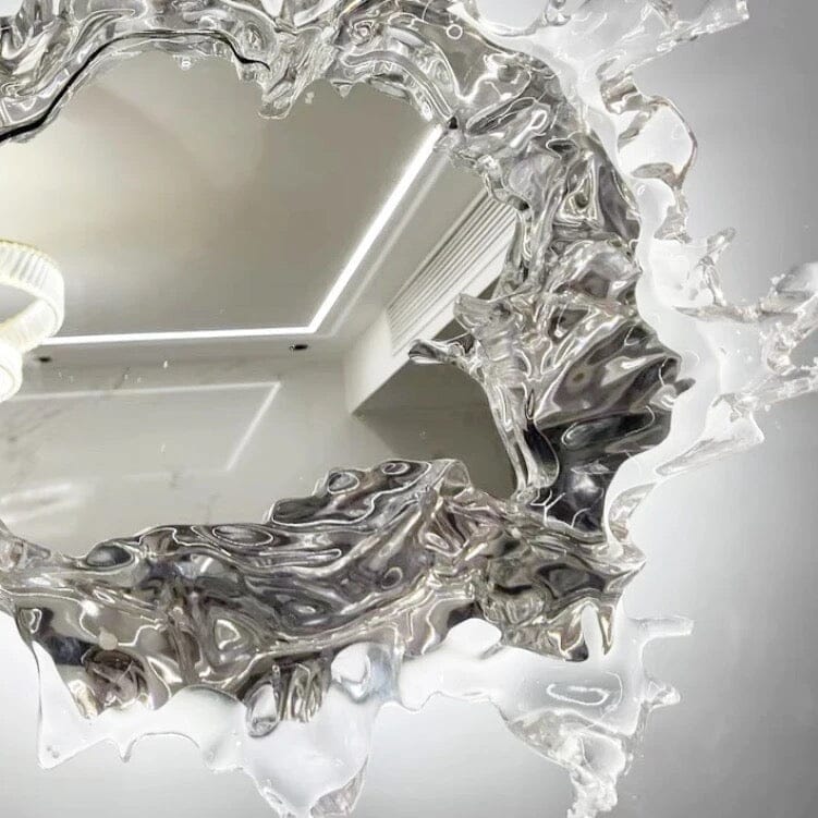 GUSH-Water Splash LED Mirror-ZENDUCE