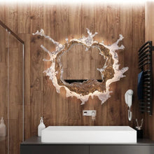 GUSH-Water Splash LED Mirror-ZENDUCE