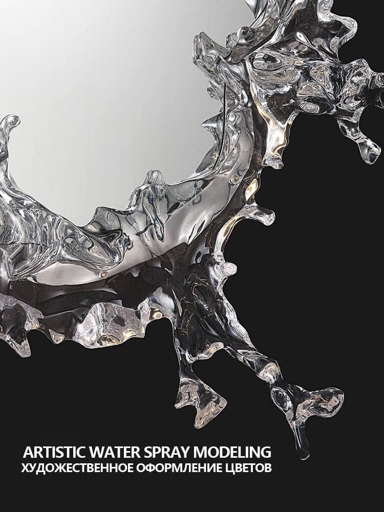 GUSH-Water Splash LED Mirror-ZENDUCE