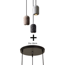 GYPSUM - ZENDUCE - 3 lights Round Plate / 3000K Warm Light