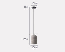 GYPSUM - ZENDUCE - Black single pendant / 3000K Warm Light
