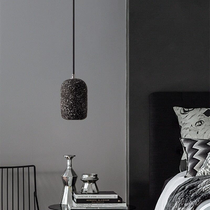 GYPSUM - ZENDUCE - Black single pendant / 3000K Warm Light