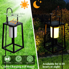 SUNORA solar metal garden lantern, product view 4