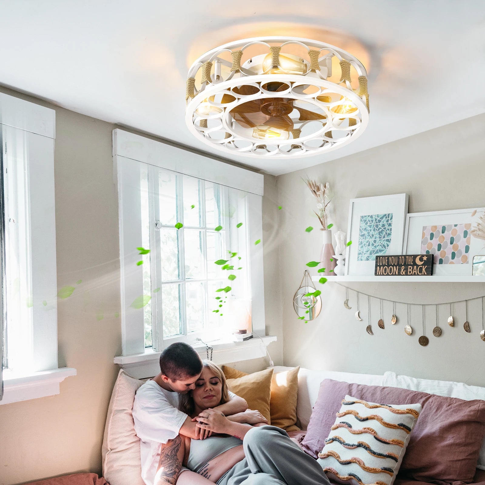 TALIA ceiling fan lifestyle view 2