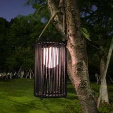 SOLVETTA solar woven lanterns set of two, product view 6