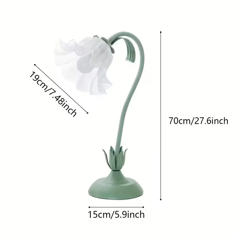 FLORIEL dimmable flower table lamp, product view 2