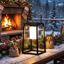 SUNORA solar metal garden lantern, product view 2