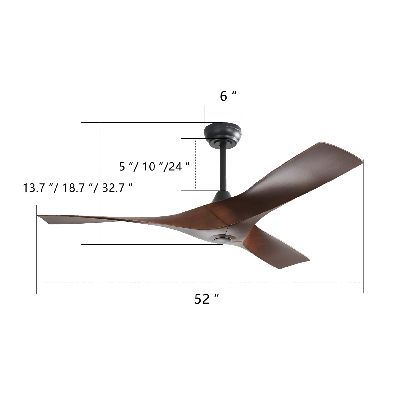 CALYRA ceiling fan lifestyle view 2