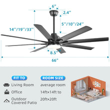 ADELIA ceiling fan lifestyle view 1