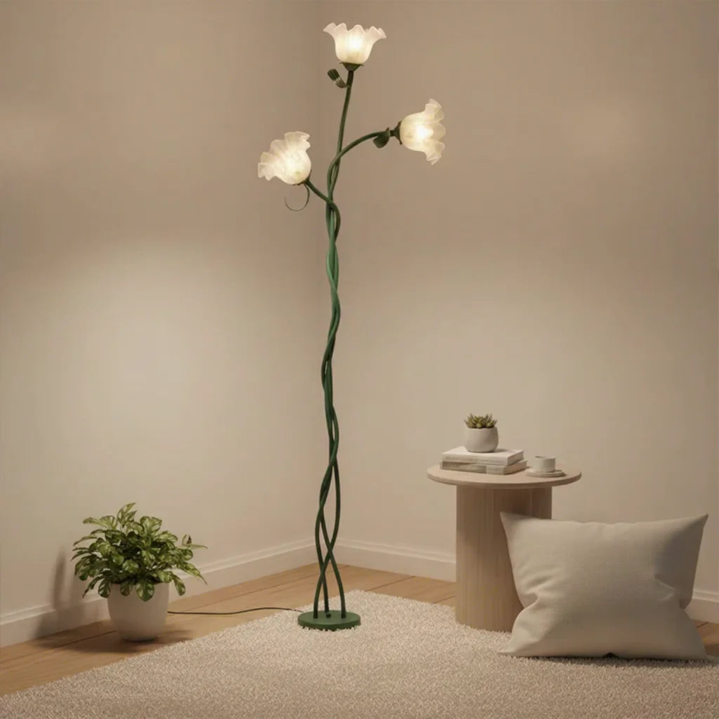 FLORAVA dimmable flower floor lamp — product view 1