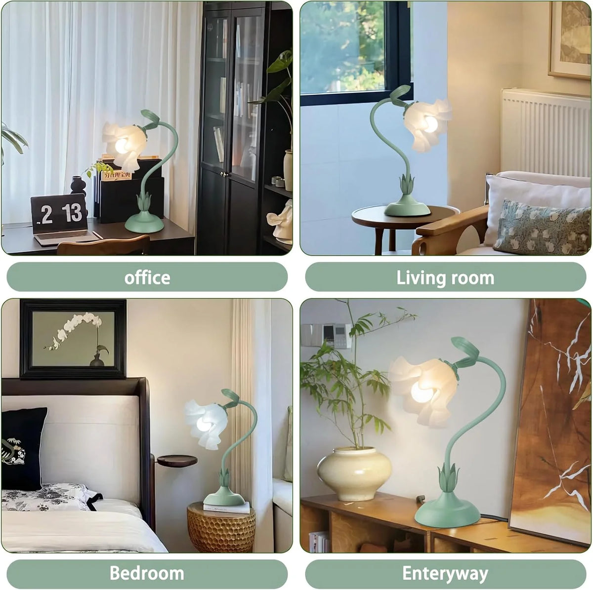 FLORIEL dimmable flower table lamp, product view 5