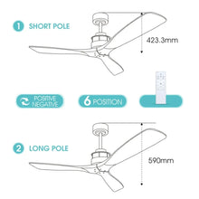 ODELIA ceiling fan lifestyle view 2