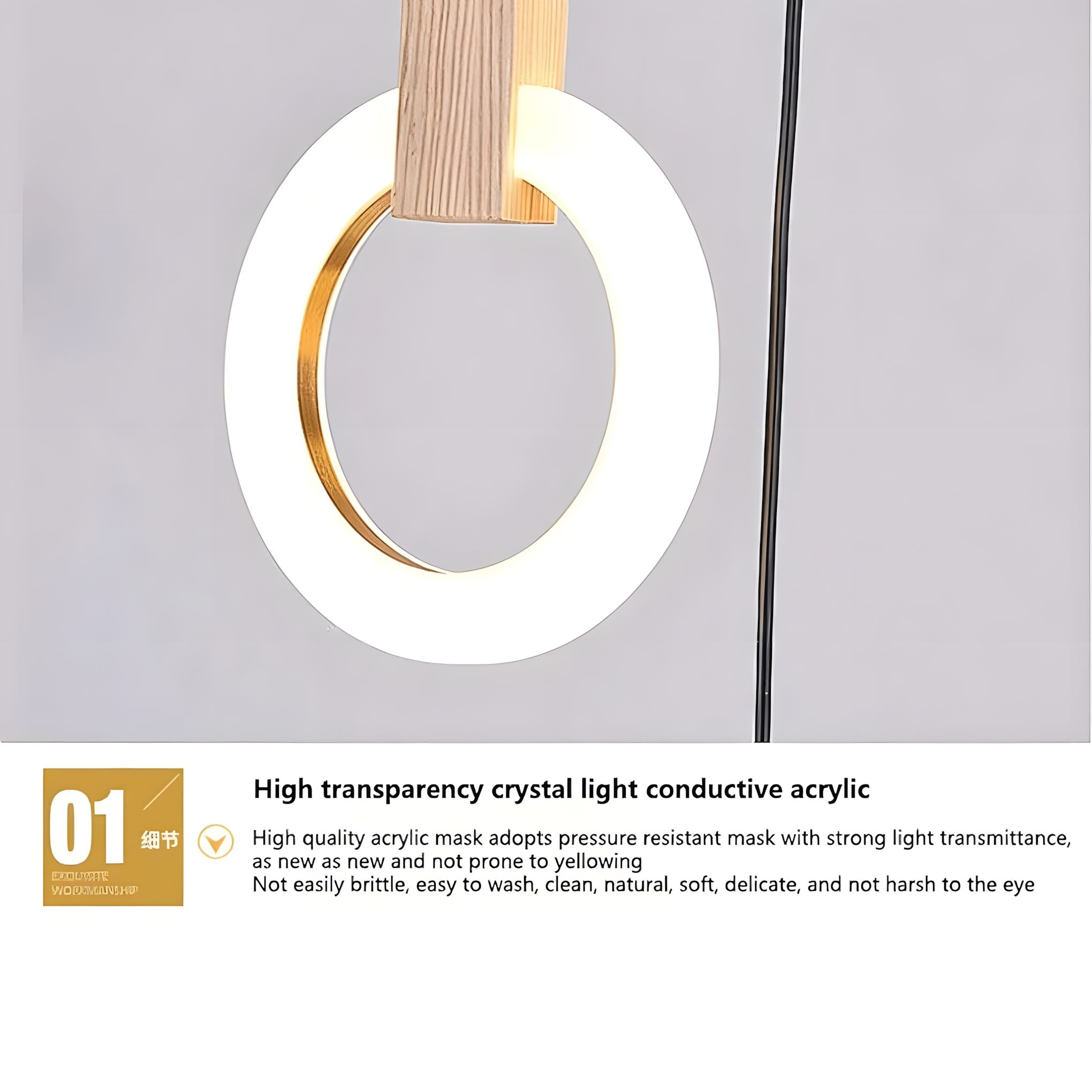 HALO - ZENDUCE - 1 Light Ring / Warm Light
