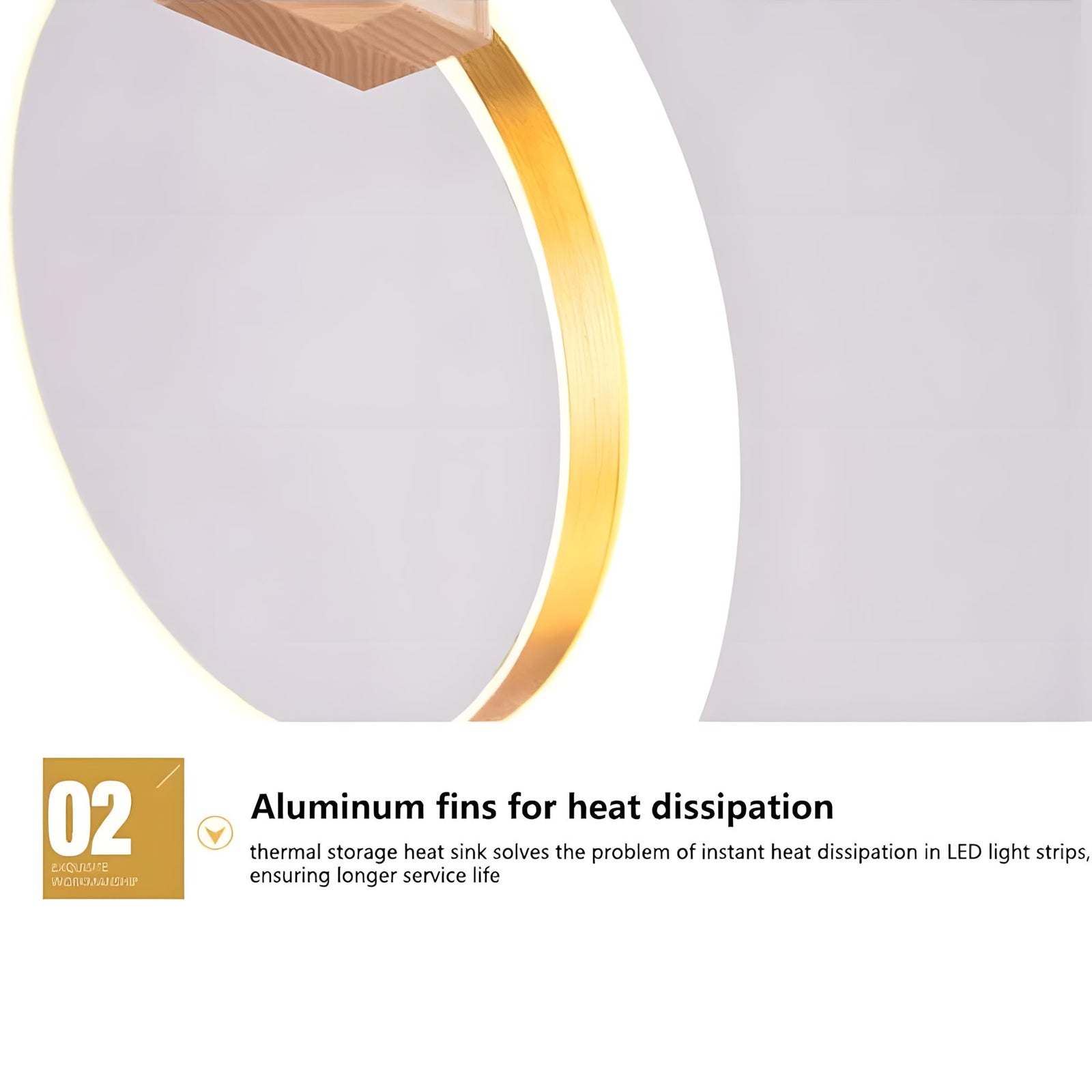 HALO - ZENDUCE - 1 Light Ring / Warm Light