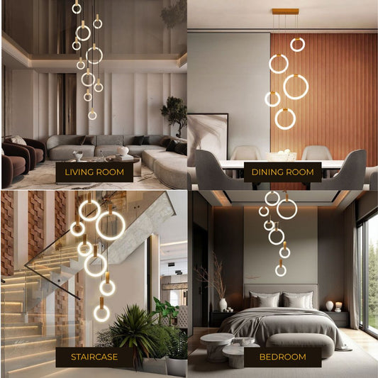 HALO - ZENDUCE - 1 Light Ring / Warm Light