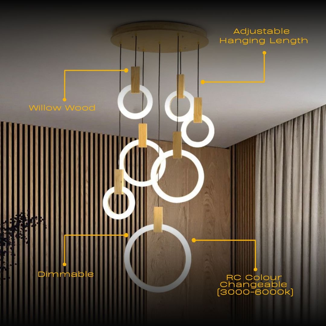 HALO - ZENDUCE - 1 Light Ring / Warm Light