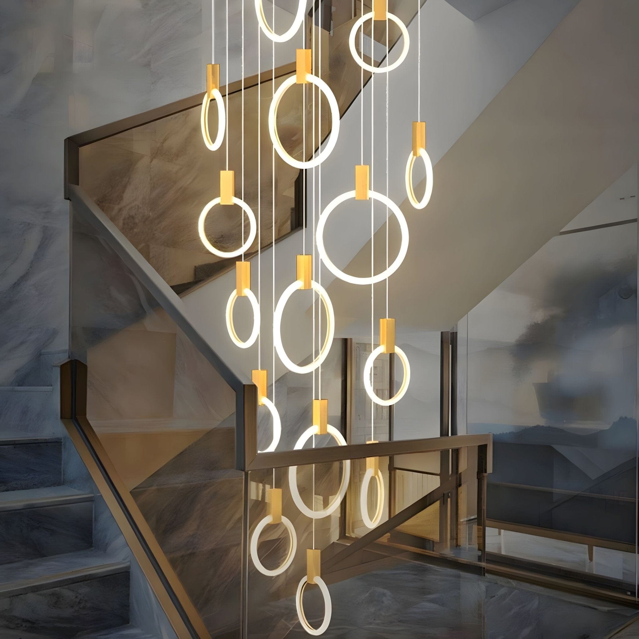 HALO - ZENDUCE - 1 Light Ring / Warm Light
