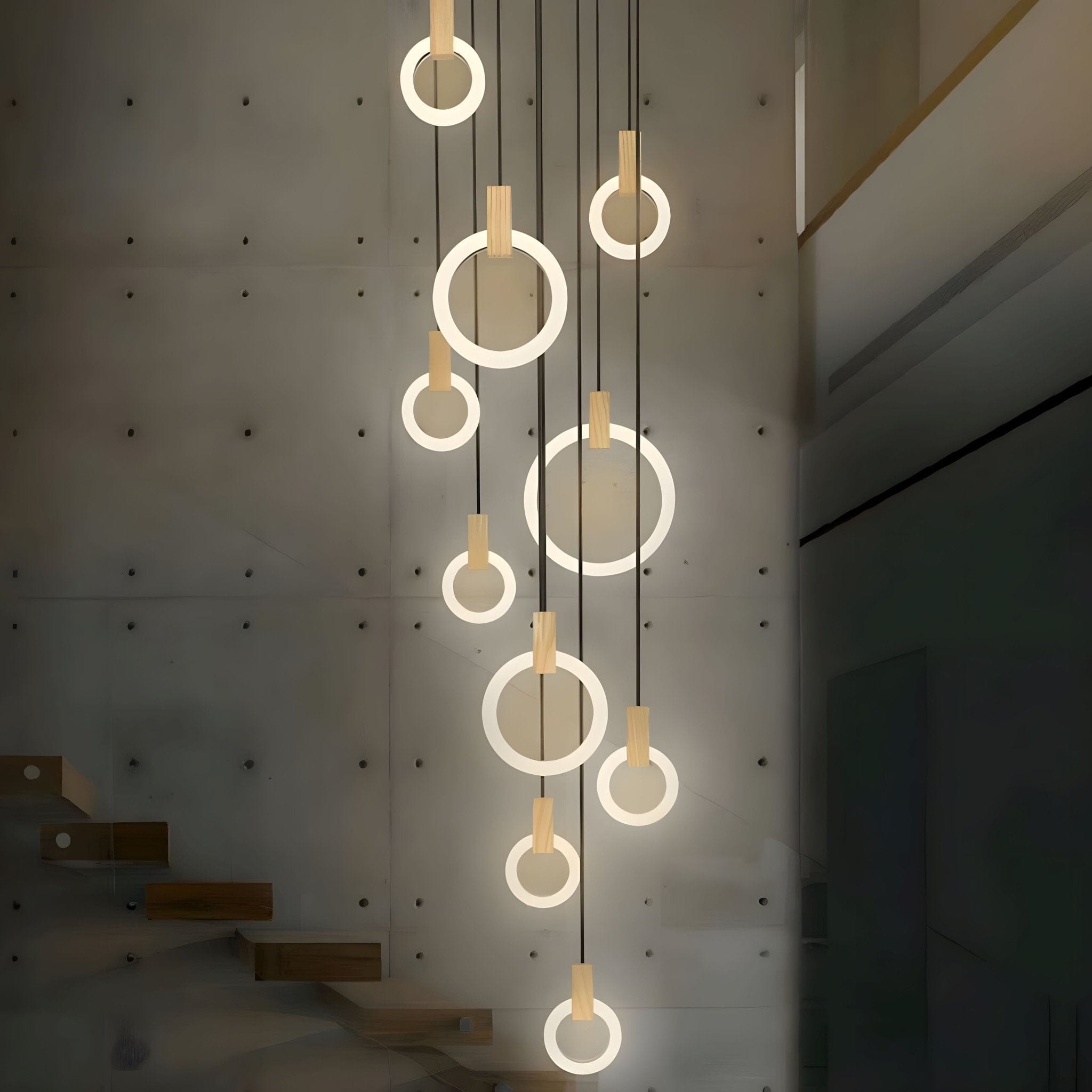 HALO - ZENDUCE - 1 Light Ring / Warm Light