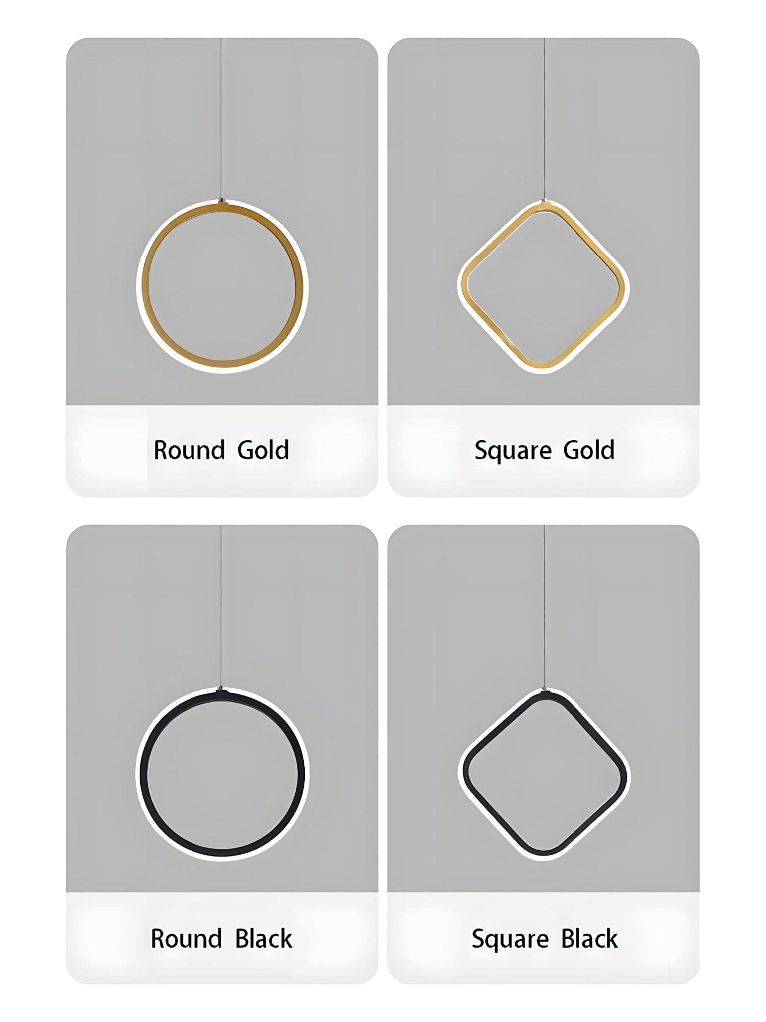 HEDRON - ZENDUCE - Black / Circle / 10-light