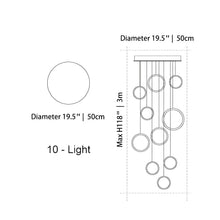 HEDRON - ZENDUCE - Gold / Circle / 10-light
