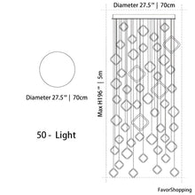 HEDRON - ZENDUCE - Black / Square / 50-light