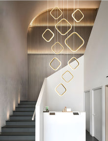 HEDRON - ZENDUCE - Black / Circle / 10-light