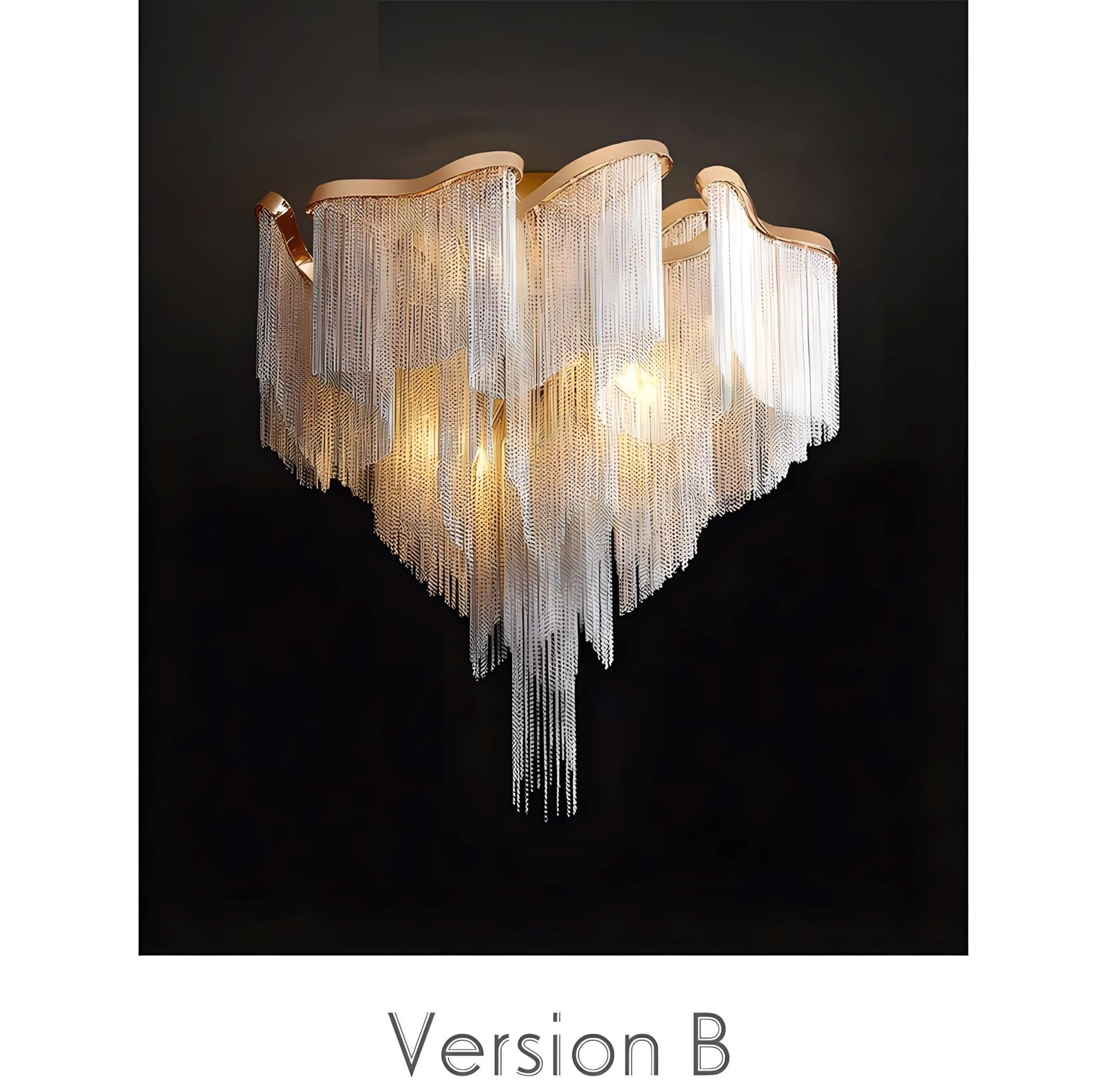 HELEN - ZENDUCE - Gold Frame / A - Diameter 24" Height 17" D60xH43cm 8-Light / Dimmable Warm White