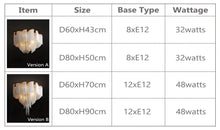 HELEN - ZENDUCE - Gold Frame / A - Diameter 24" Height 17" D60xH43cm 8-Light / Dimmable Warm White