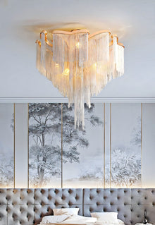 HELEN - ZENDUCE - Gold Frame / A - Diameter 24" Height 17" D60xH43cm 8-Light / Dimmable Warm White
