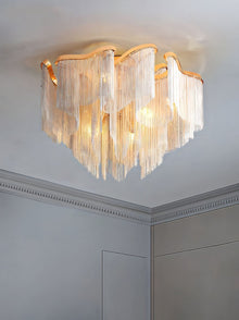 HELEN - ZENDUCE - Gold Frame / A - Diameter 24" Height 17" D60xH43cm 8-Light / Dimmable Warm White