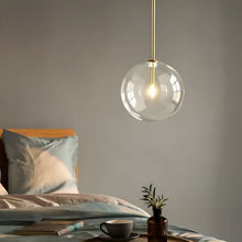 HIRA-Minimalist Globe Pendant Light-ZENDUCE