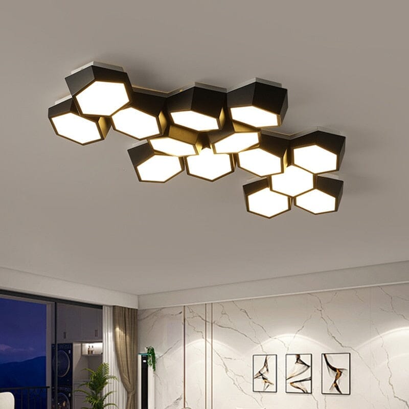 HIVE - ZENDUCE - black 14 lights / warm light(3000K)