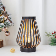 BRYSSA cordless metal lantern — product view 2