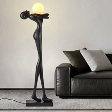 STATURO sculptural figure globe lamp, product view 1