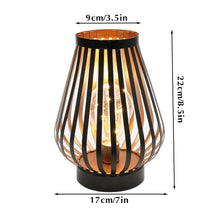 BRYSSA cordless metal lantern — product view 6
