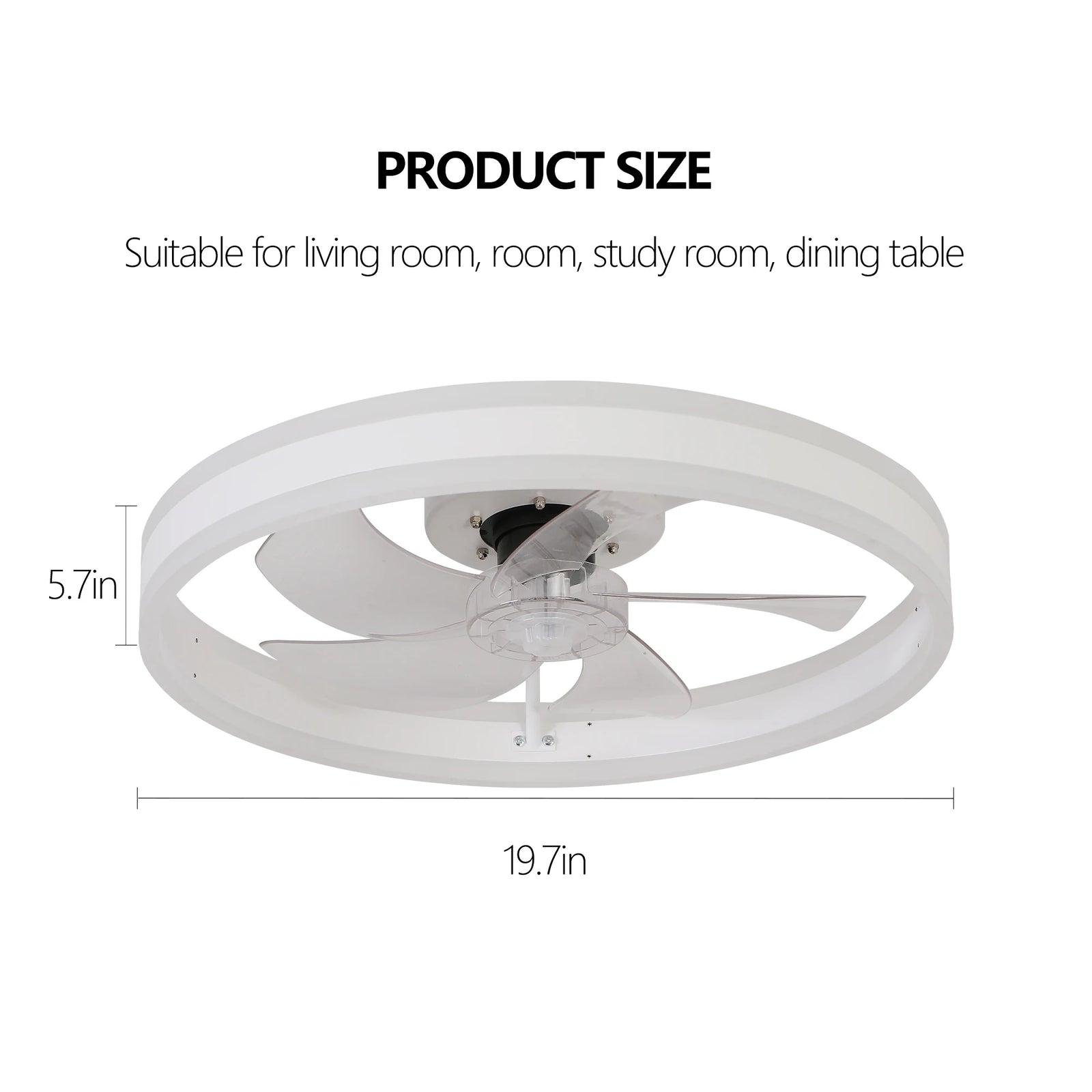 ZELIA ceiling fan lifestyle view 3