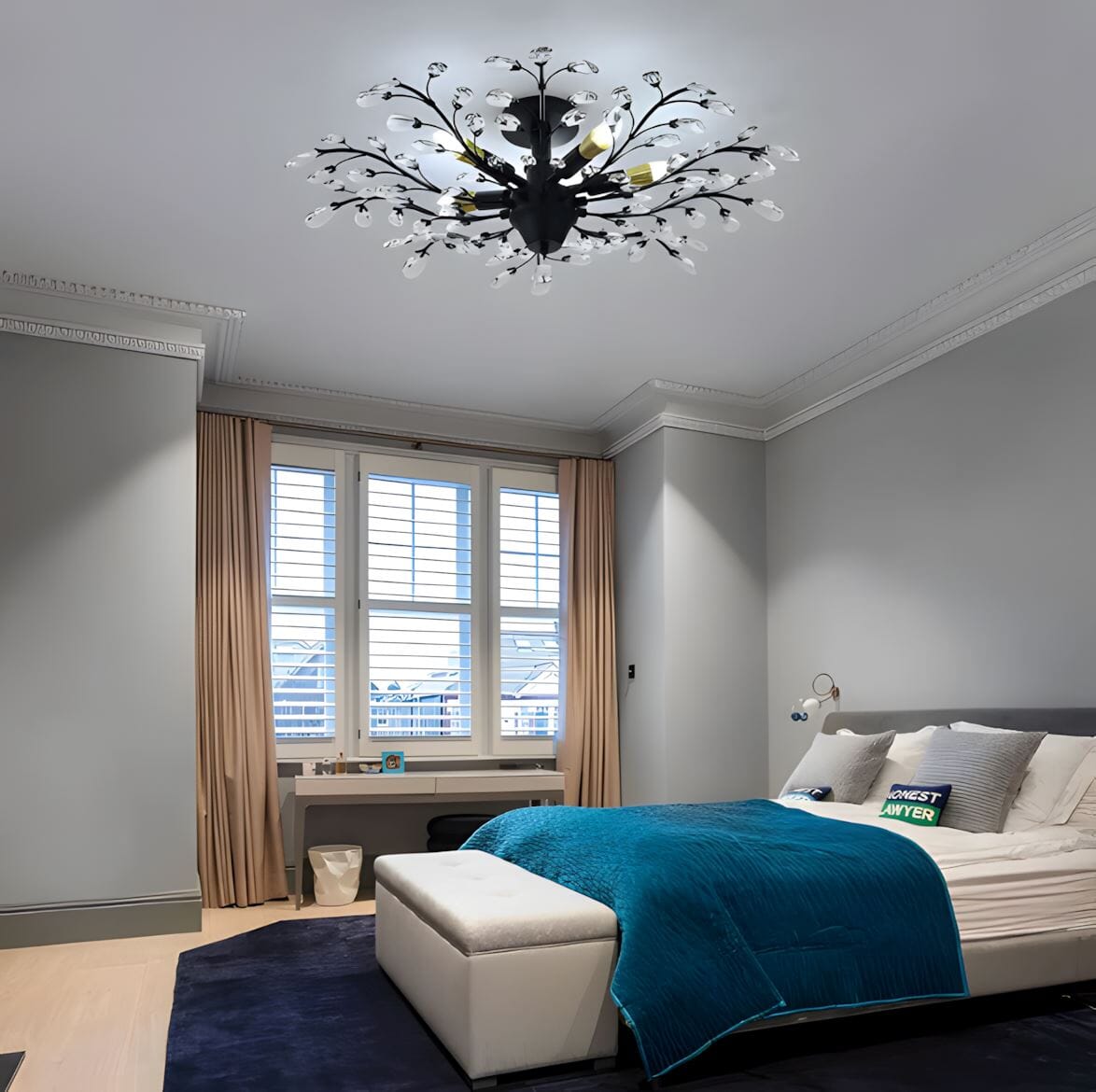 IRIS - ZENDUCE - Black / 23.62" / Warm White