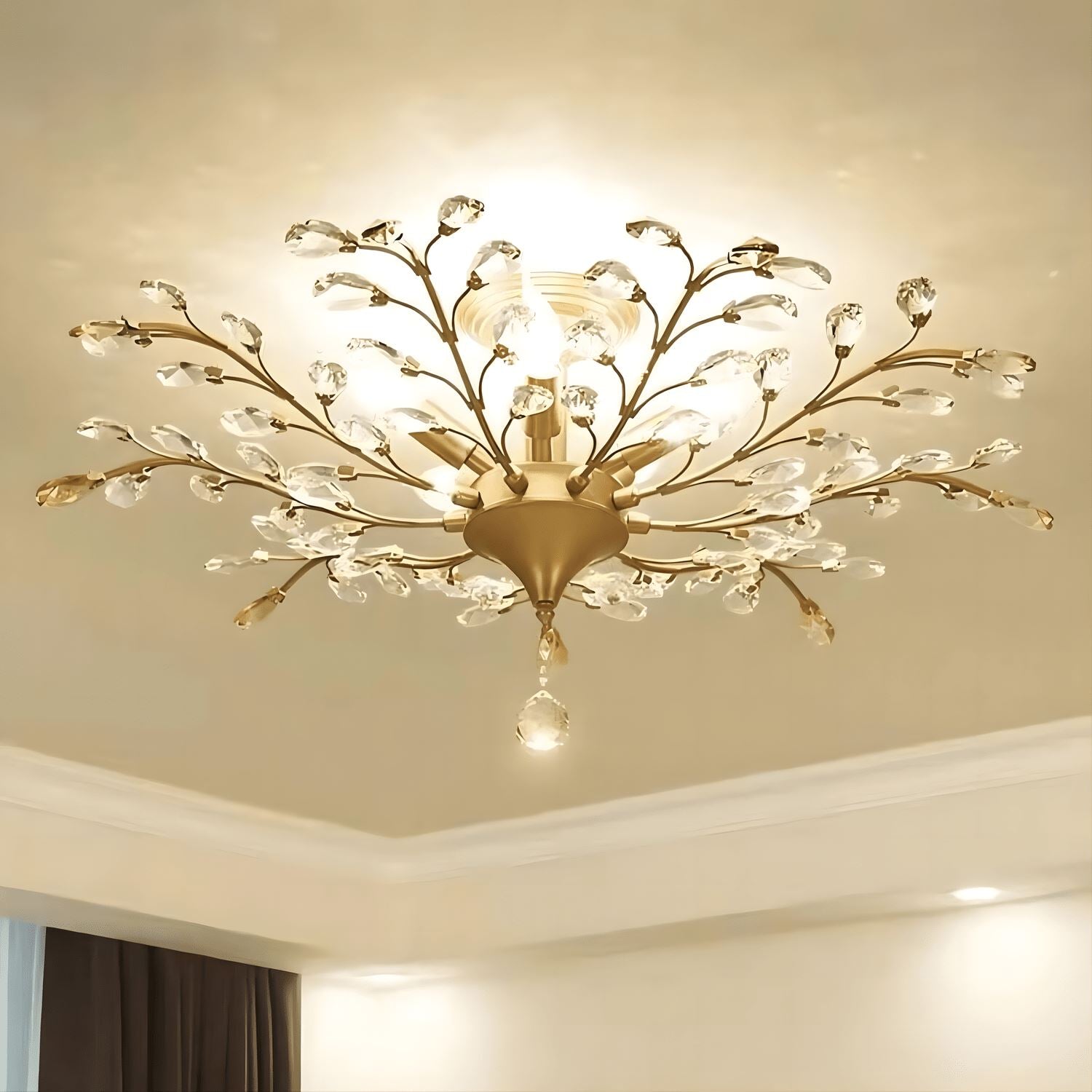 IRIS - ZENDUCE - Gold / 23.62" / Warm White