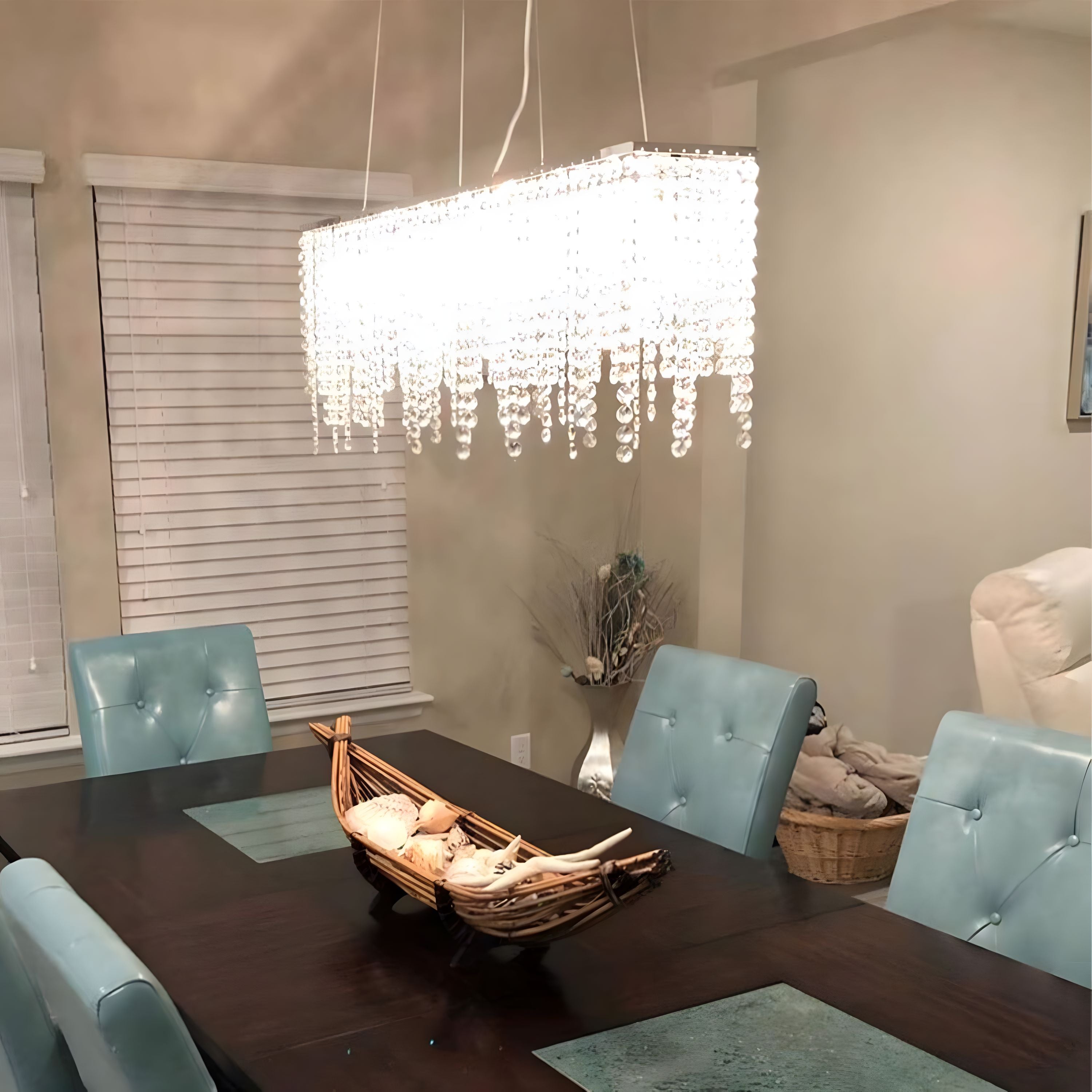 ISLA-Crystal Island Pendant Light-ZENDUCE