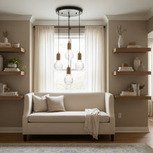 JUNO-Modern Faceted Crystal Globe LED Pendant Light-ZENDUCE