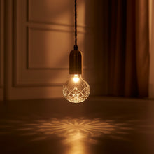 JUNO-Modern Faceted Crystal Globe LED Pendant Light-ZENDUCE