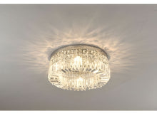 KIRA-Gold Frame Halo Ring Chandelier-ZENDUCE