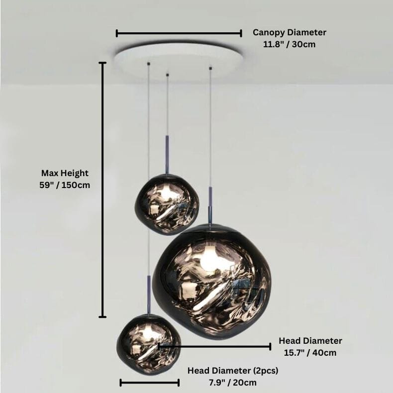LAVA DROPS (OPEN BOX) - ZENDUCE - 9 heads - Mixed Colors