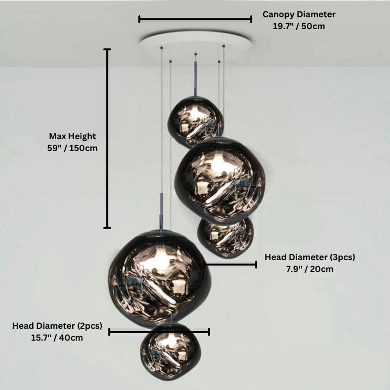 LAVA DROPS (OPEN BOX) - ZENDUCE - 9 heads - Mixed Colors