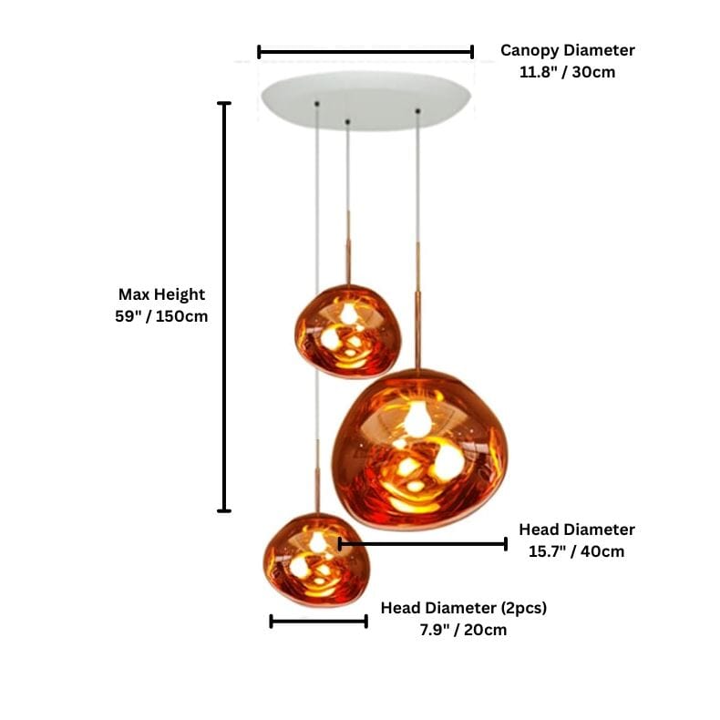 LAVA DROPS (OPEN BOX) - ZENDUCE - 9 heads - Mixed Colors