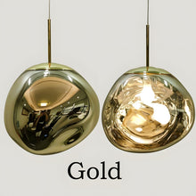 LAVA DROPS - ZENDUCE - 3 heads rose gold / Glass